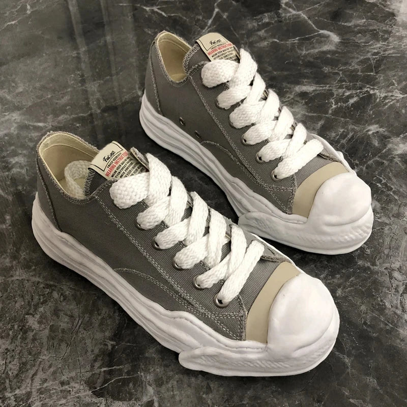 Maison Mihara Yasuhiro Hank OG Sole Canvas Low