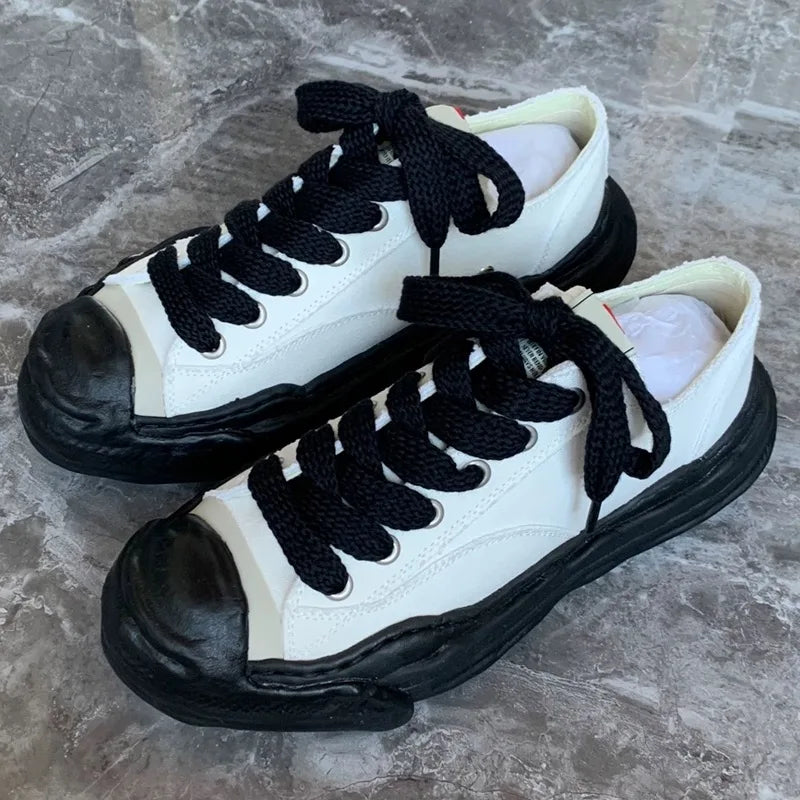 Maison Mihara Yasuhiro Hank OG Sole Canvas Low