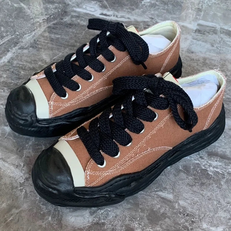 Maison Mihara Yasuhiro Hank OG Sole Canvas Low