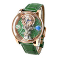 Hot Sale Support Customization 46mm Fully Transparent Celestial Body Earth Quartz Watch for Men