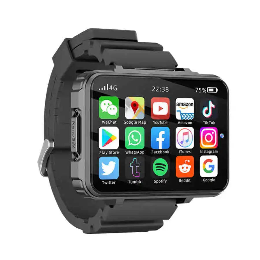 PK S999 DM100 Smart Watch with Big Screen 4G Android SIM WIFI GPS Navigation Magnetic Charging Camera-Reloj Inteligente