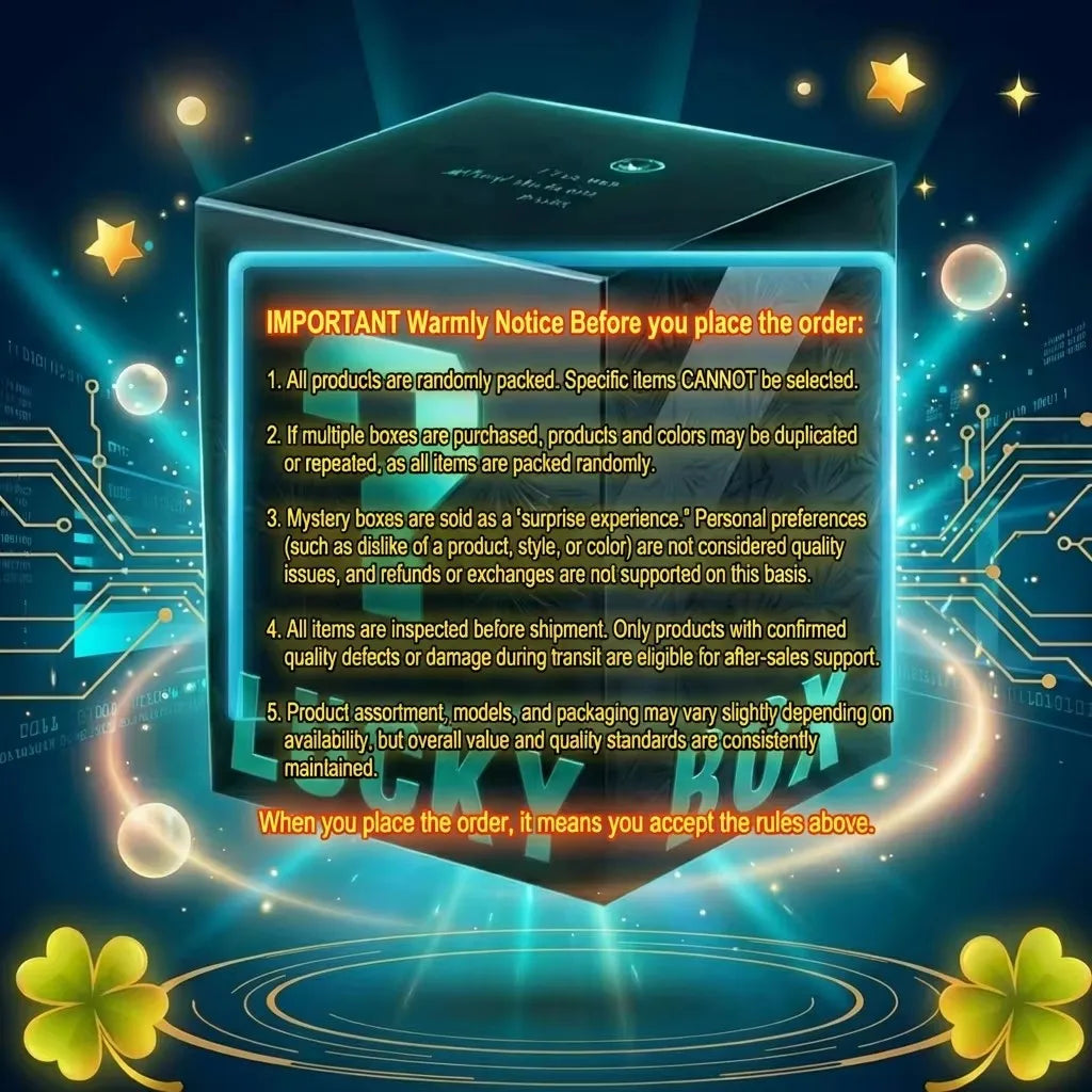 5-Piece Advanced Mystery Box 2026 Random Electronic Surprise Mystery Blind Cajas Misteriosas Box Smart Watch Drone Earphone