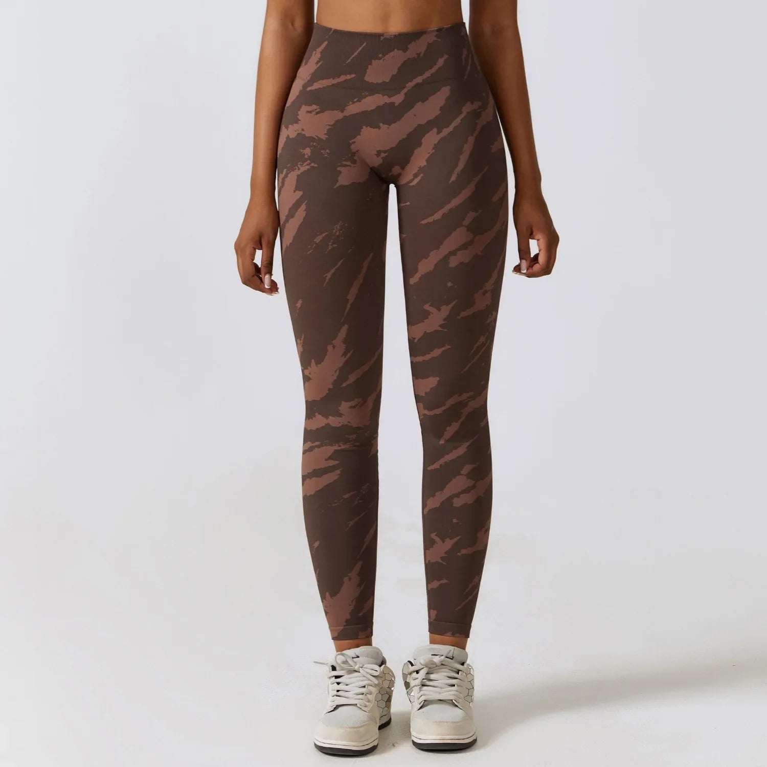 YOKE Wholesale Camouflage Fitness Printed Yoga Leggings Scrunch Bum Leggings Seamless  Leggings for Women