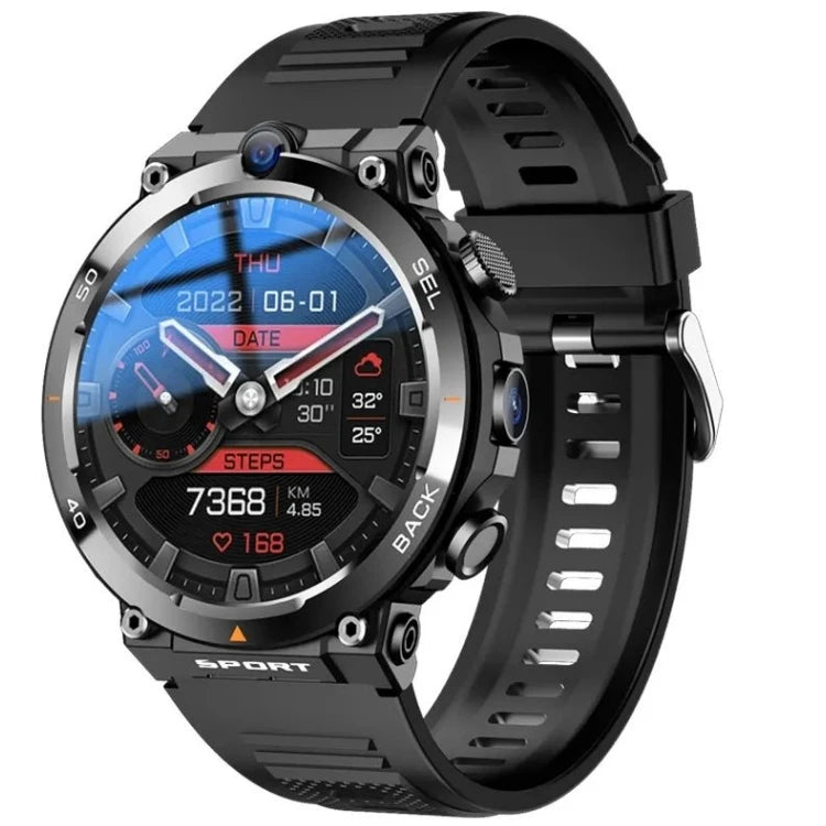 2024 New Arrival 4G 5G Smart Watch H10 WiFi GPS Dual Camera Video Call NFC 2+16GB 900MAH Battery Android Smart Watch
