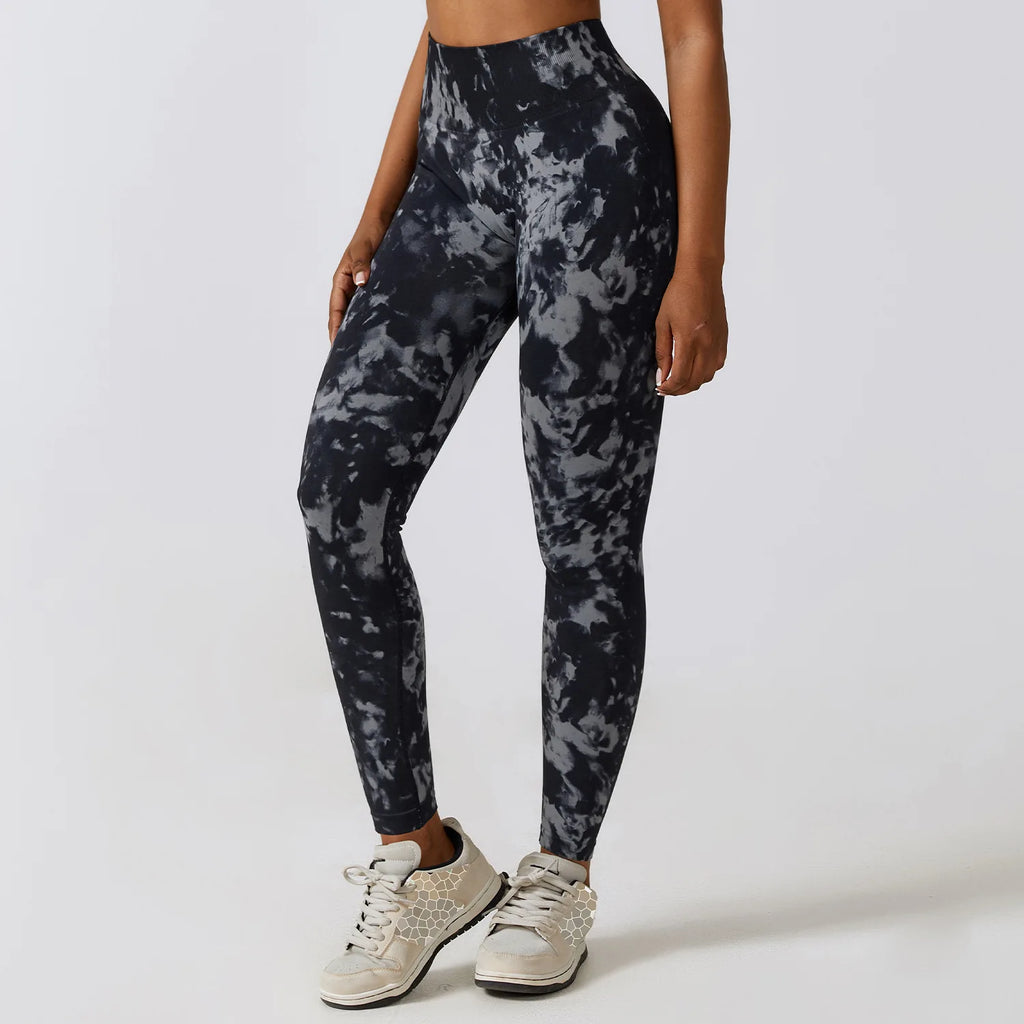 YOKE Wholesale Camouflage Fitness Printed Yoga Leggings Scrunch Bum Leggings Seamless  Leggings for Women