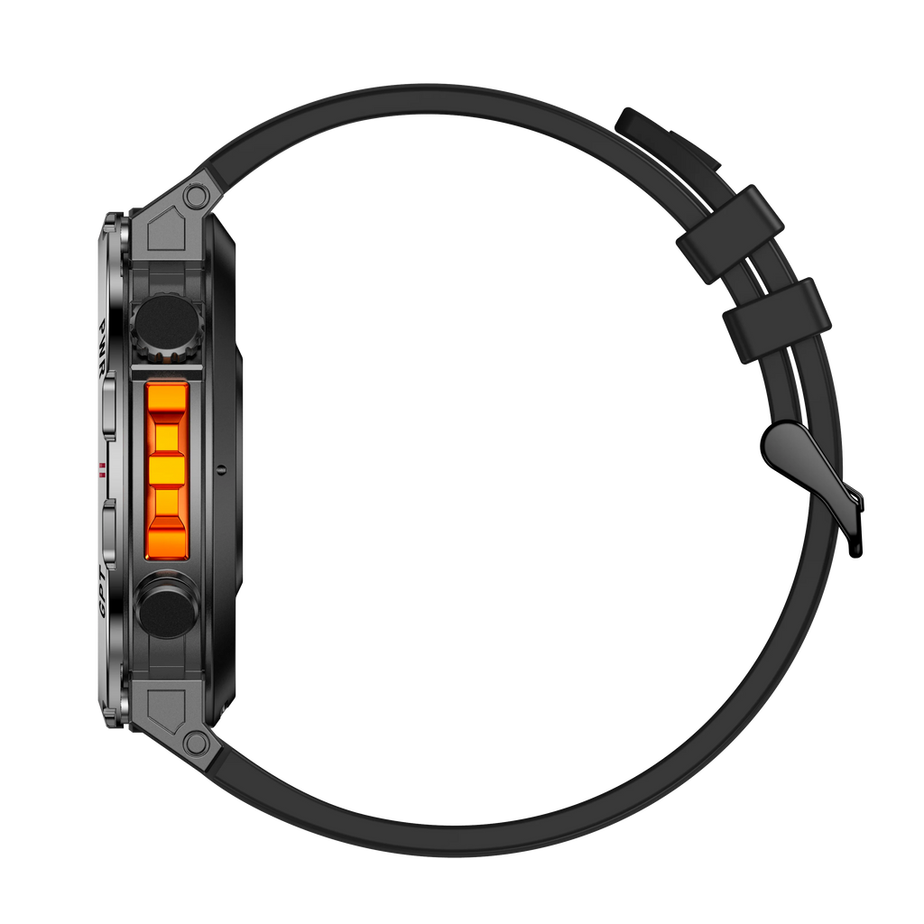 2026 3ATM Waterproof Smart Watch Outdoor GPS Adventures Magnetic Charging AMOLED IOS BestPerformance Alarm Clock Rubber Band