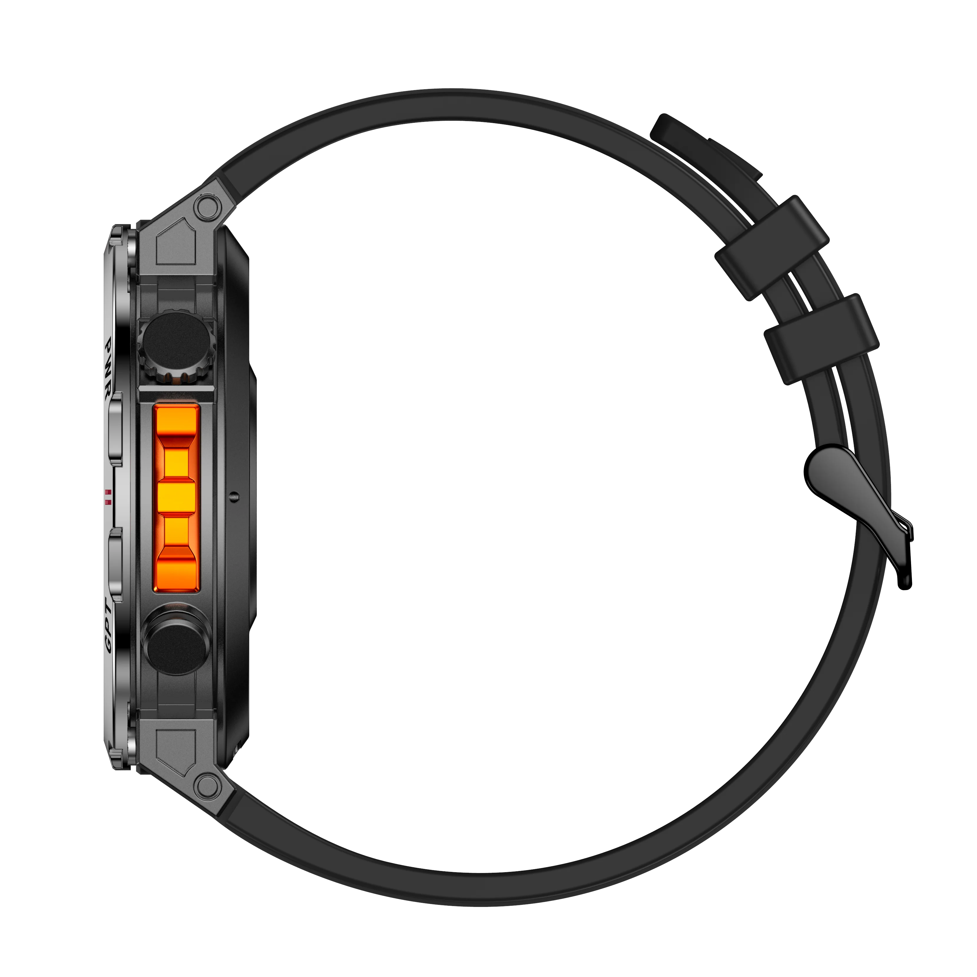 2026 3ATM Waterproof Smart Watch Outdoor GPS Adventures Magnetic Charging AMOLED IOS BestPerformance Alarm Clock Rubber Band