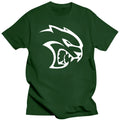 Double Side Hellcat Srt Racing T Shirt Custom 2019 Man Designer Brand New Short-Sleeve Cotton Print Men Striped T Shirt manga