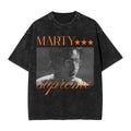 Washed T Shirt Marty Supreme Timothee Chalamet Hip Hop Casual T-Shirt Street Streetwear Short Sleeve Graphic Tops Tees Men Women