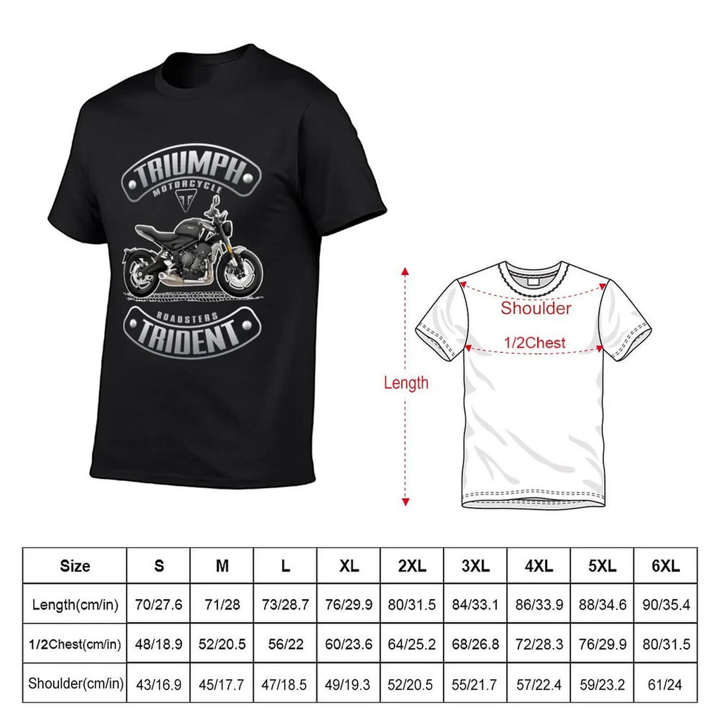 Graphic Designer Apparel and Accessories of TRIDENT 660 T-Shirt new edition sports fans mens graphic t-shirts anime