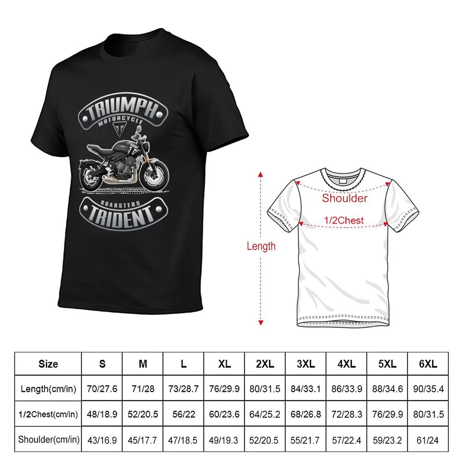 Graphic Designer Apparel and Accessories of TRIDENT 660 T-Shirt new edition sports fans mens graphic t-shirts anime