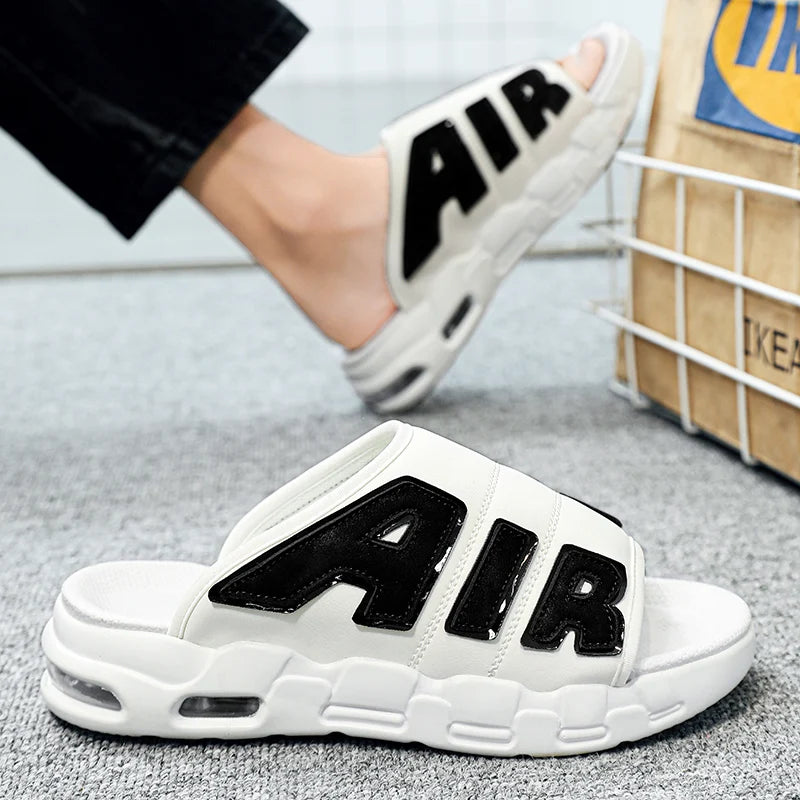 New 2025 Fashion Summer Men Slippers Non-slip Man Designer Slippers Soft Men's Flip Flops Sports Slippers for Men
