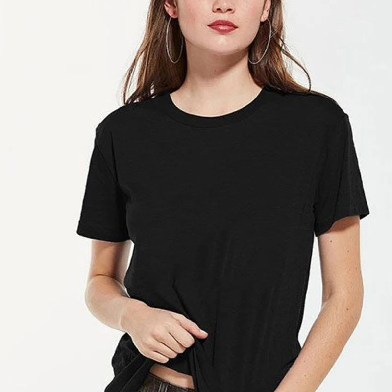Women T-Shirts Streetwear Cartoon Couple Print Short-sleeved T-shirt Female Harajuku with Style Couple Loose y2k Clothes Tops