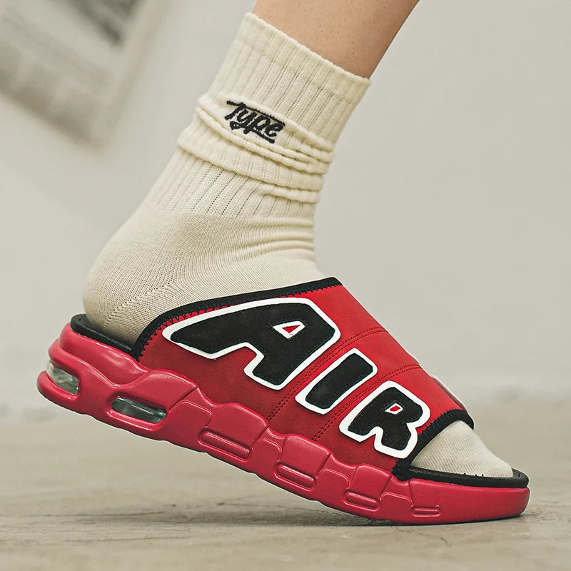 New 2025 Fashion Summer Men Slippers Non-slip Man Designer Slippers Soft Men's Flip Flops Sports Slippers for Men