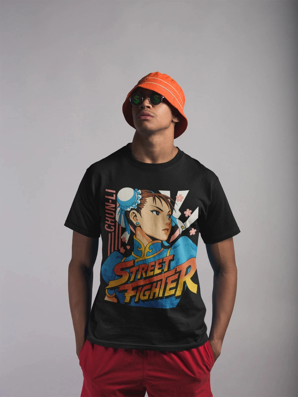 Chunli T-shirt Street Fighter Vs. King of Fighters SNK Anime Gift Shirt for Men and Women Summer Cotton Loose Fashion Top