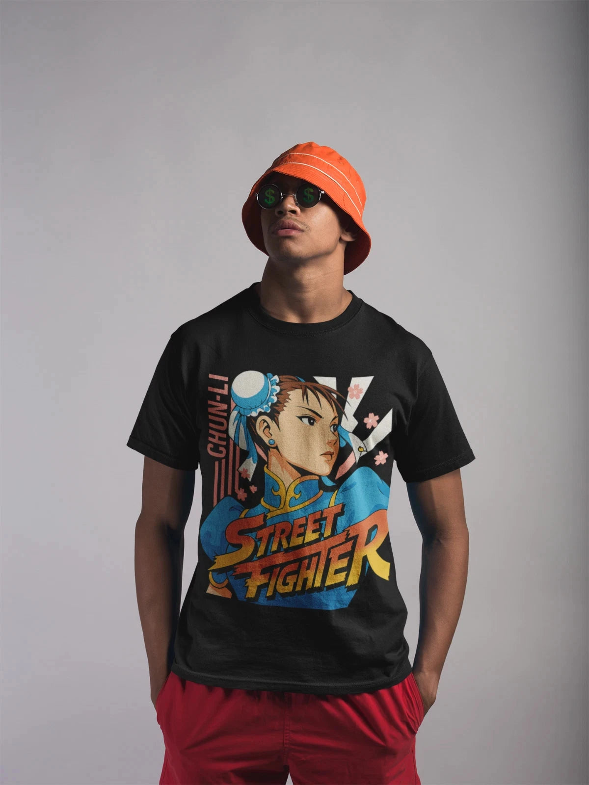 Chunli T-shirt Street Fighter Vs. King of Fighters SNK Anime Gift Shirt for Men and Women Summer Cotton Loose Fashion Top