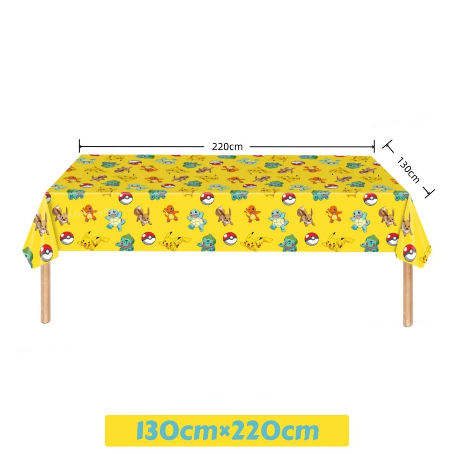 Pokemon Birthday Party Decoration Cartoon Theme Tableware Set with Cups Plates Napkins Pikachu Balloons Banner Kids Party Favors