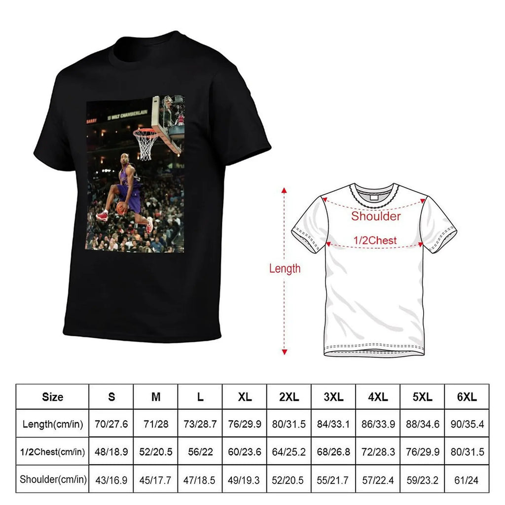Vince Carter Sports T-Shirt man t shirts high quality luxury brand man graphic t shirt funny t shirts dark humor T-shirt
