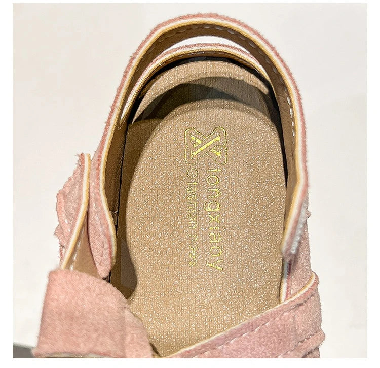 Summer Lightweight Sandals for Girls Rome Style Non-Slip Sole Toddler Baby Beach Sandals Kids Outdoor School Casual Daily Wear