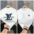 Luxury Clothing Brand 100%Cotton shirt spring summer Men's Women's high quality Classic Designer Short Sleeve O-Neck T-shirt