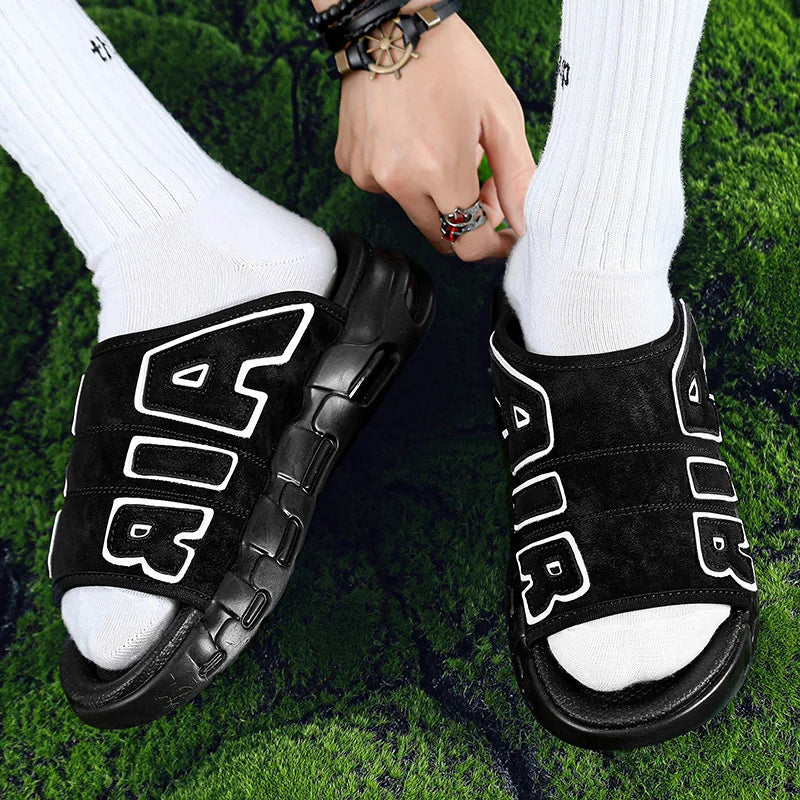 New 2025 Fashion Summer Men Slippers Non-slip Man Designer Slippers Soft Men's Flip Flops Sports Slippers for Men