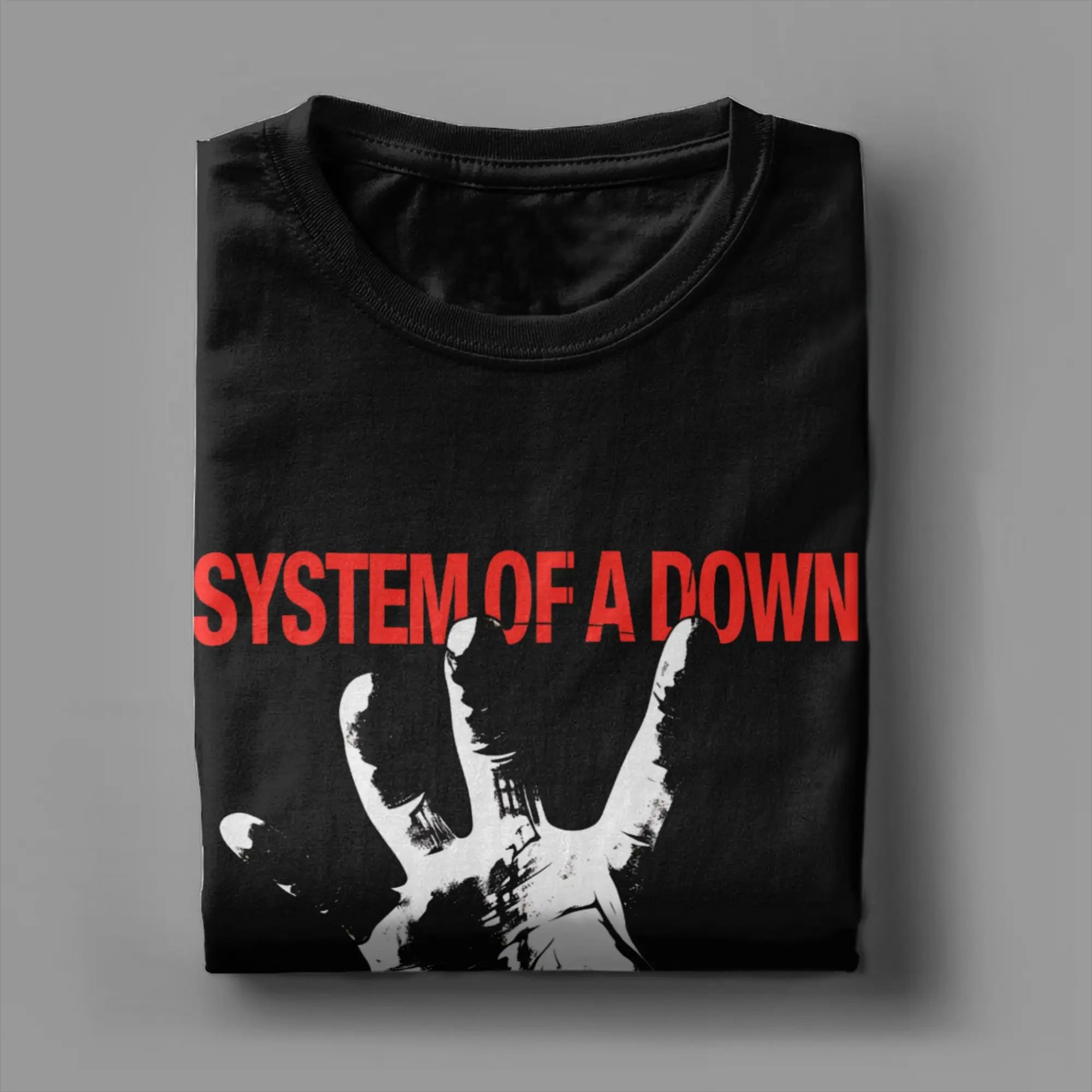 System Of A Down T Shirts for Men Pure Cotton Creative T-Shirts O Neck  Tees Short Sleeve Clothing Gift Idea
