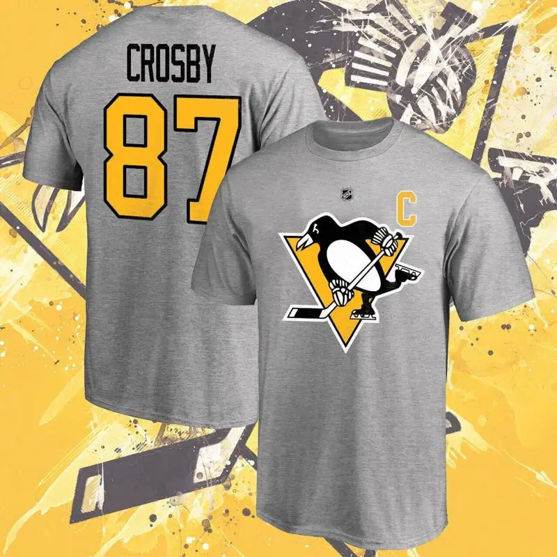 Sidney Crosby Penguins Captain Home Number T Shirt S 3Xl