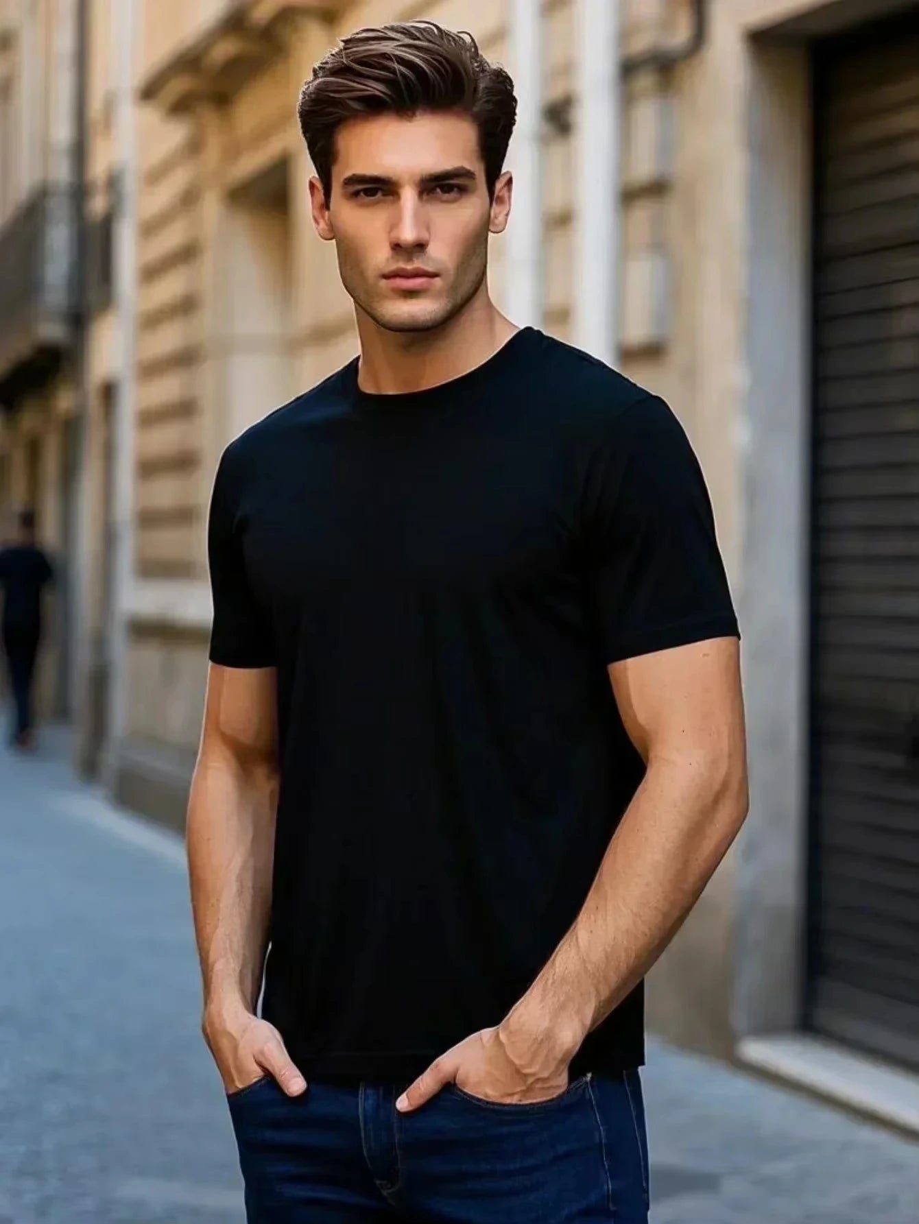 2026 Designer Brand Plus Size Men's Graphic Print T-shirt Top Summer 100% Cotton T-shirt Y2K Harajuku High Quality