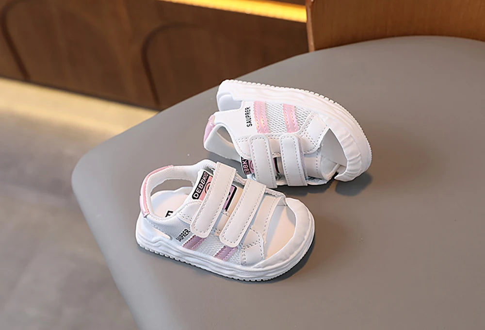 Summer Sandals For Girls Ergonomics Children Sandals For Baby Boys Soft-soled Beach Sandals For Kids Trend Fashion Sport Sandals