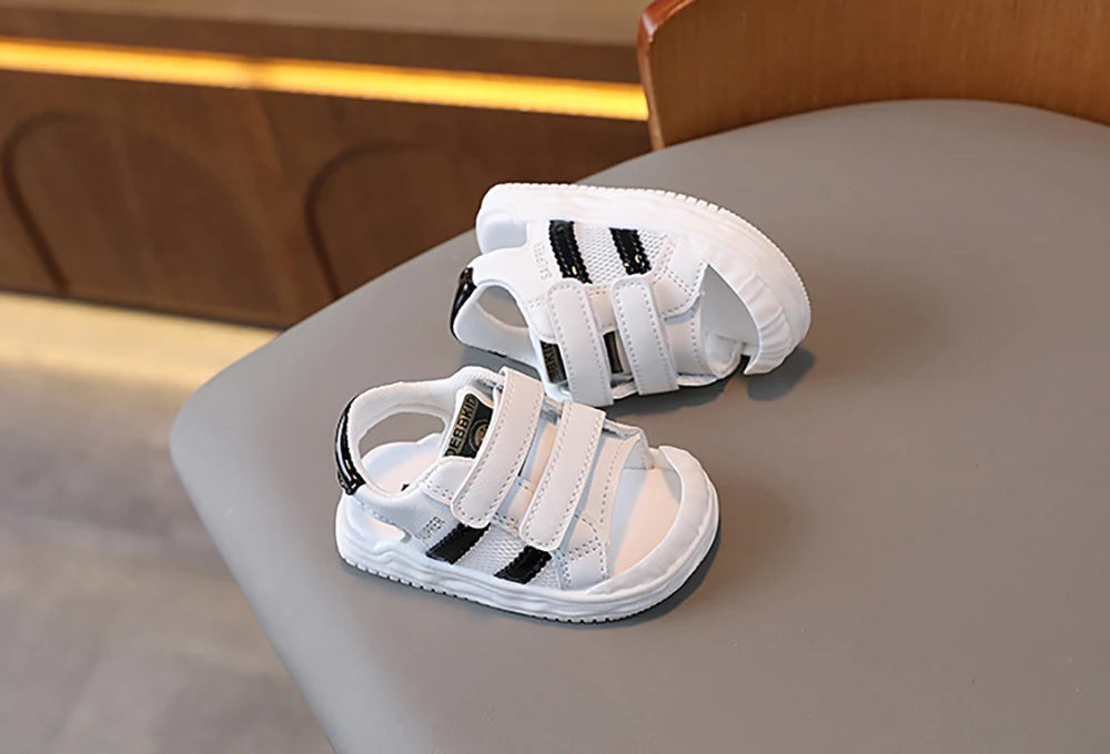 Summer Sandals For Girls Ergonomics Children Sandals For Baby Boys Soft-soled Beach Sandals For Kids Trend Fashion Sport Sandals