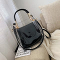 Fashion Transparent Women Shoulder Bag Jelly Candy Summer Beach Handbag for female Messenger Bags Bolsa Totes  bucket bag