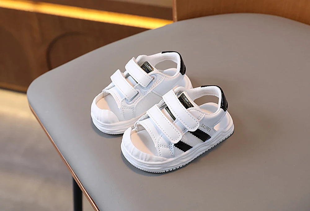 Summer Sandals For Girls Ergonomics Children Sandals For Baby Boys Soft-soled Beach Sandals For Kids Trend Fashion Sport Sandals