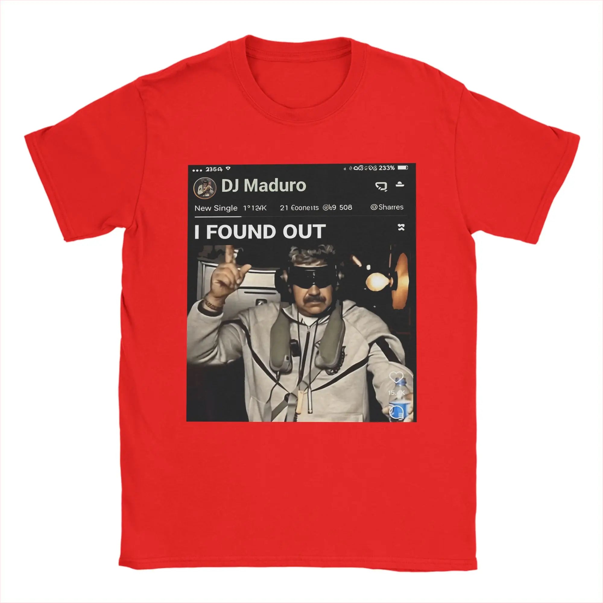 DJ Maduro  T-Shirts for Men  Cool 100% Cotton Tee Shirt O Neck Short Sleeve T Shirts Original Tops