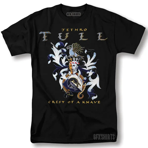 Jethro Tull Shirt Rock Concert Tour Merch Vntg Graphic T-Shirt