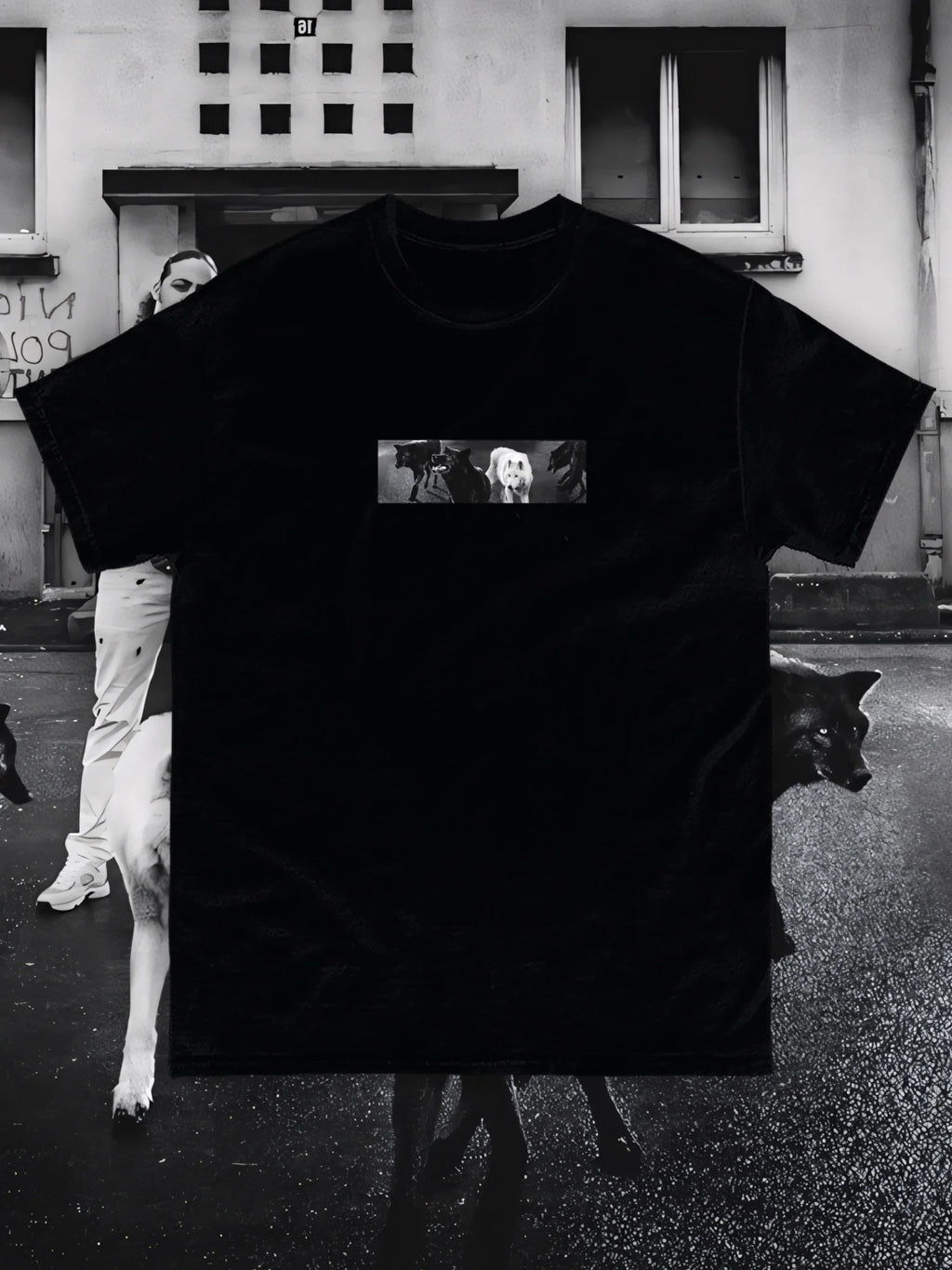 Rapper Djadja & Dinaz Album Graphic T Shirts Men's Vintage Gothic DROLE DE MENTALITE Shirt Hip Hop Short Sleeve Cotton Tshirt