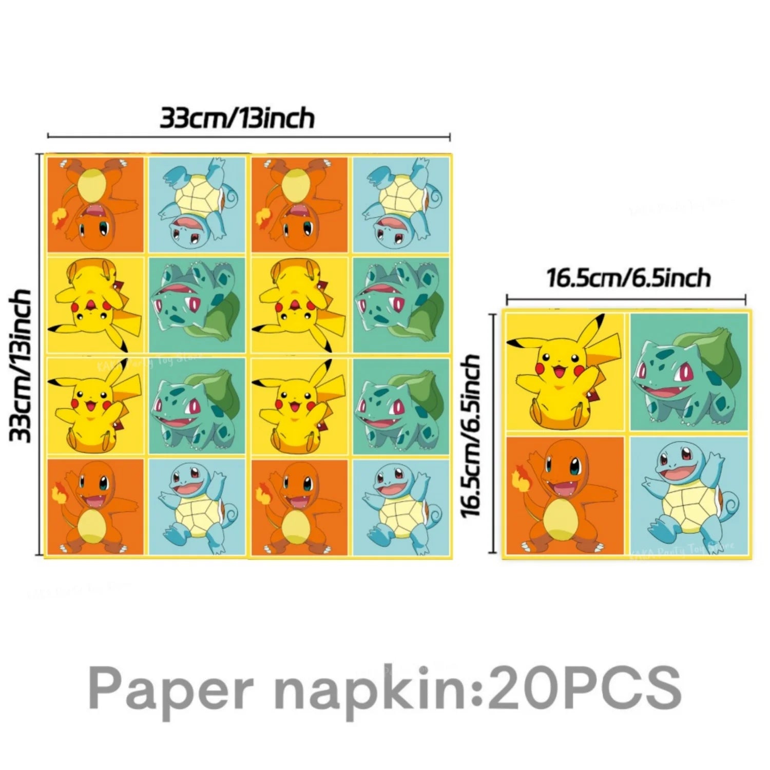 Pokemon Birthday Party Decoration Cartoon Theme Tableware Set with Cups Plates Napkins Pikachu Balloons Banner Kids Party Favors