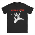 System Of A Down T Shirts for Men Pure Cotton Creative T-Shirts O Neck  Tees Short Sleeve Clothing Gift Idea