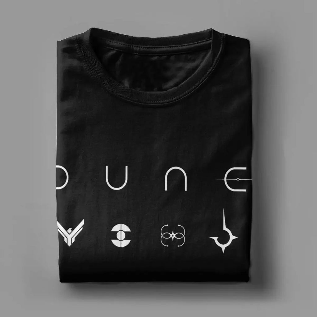 Hipster Dunes T-Shirts Men Round Collar 100% Cotton T Shirt Short Sleeve Tees Gift Idea Tops