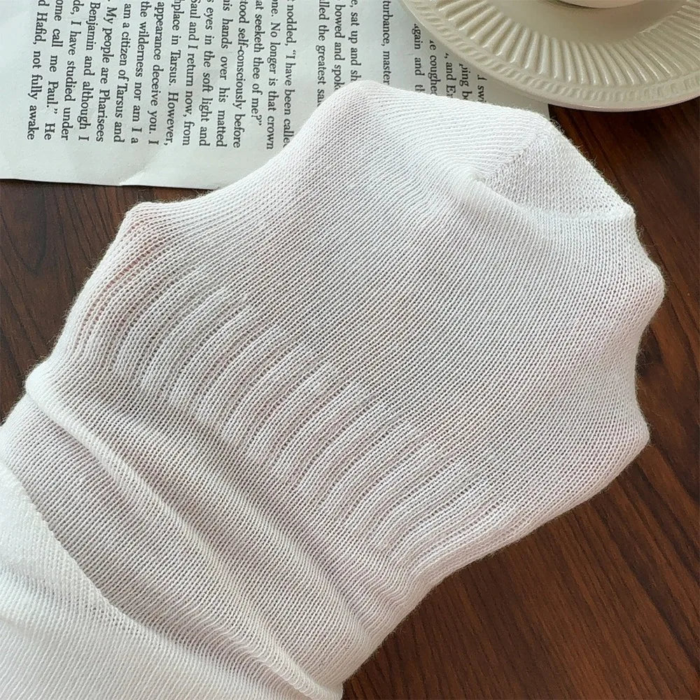New Style White/Black Men Breathable Long Business Harajuku Socks Solid Gentleman Outdoor Sports Socks Summer Soft High Sock