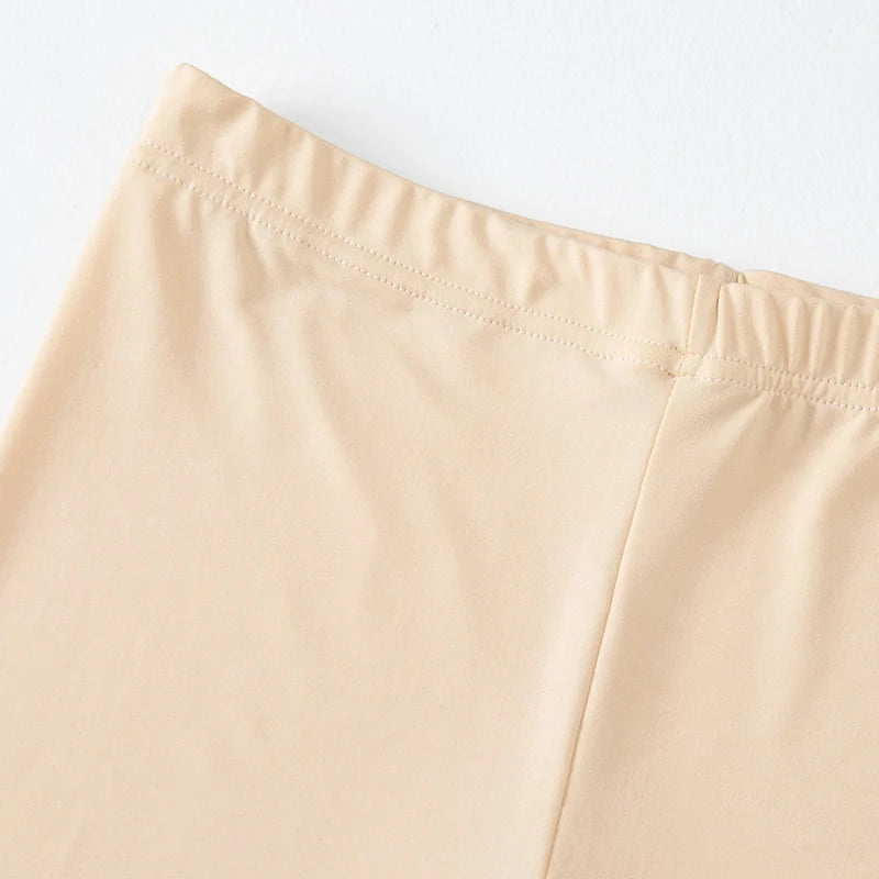 2-Piece Women's Summer Solid Color Casual Sports Short Sleeved Shorts Set Round Neck Base T-shirt And Safety Leggings Home Set