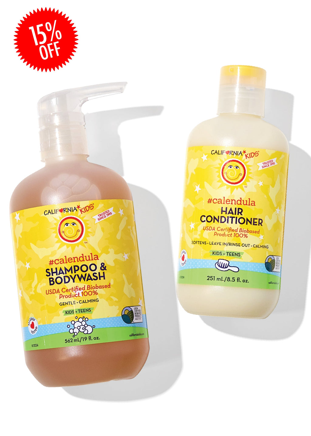 Calendula™ Shampoo + Conditioner Bundle