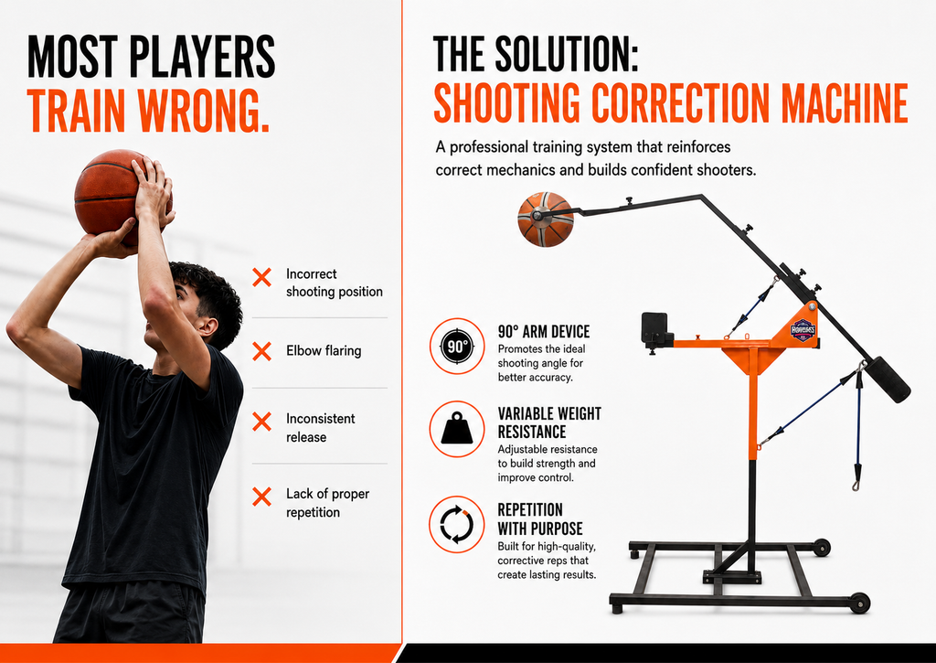 Shooting Correction Machine - for elite Basketball Training